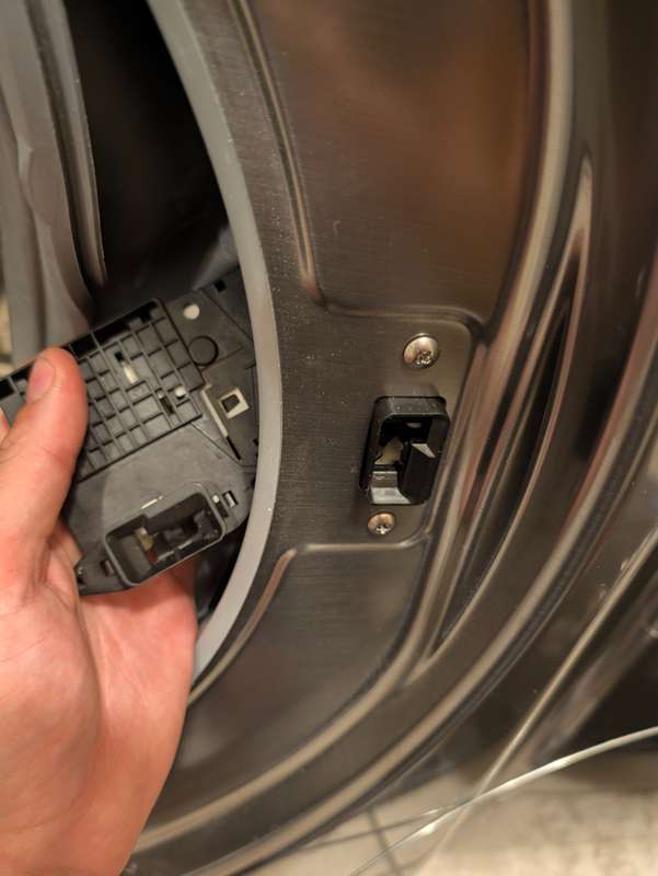 LG front-load washer door lock replacement - Fort Worth TX